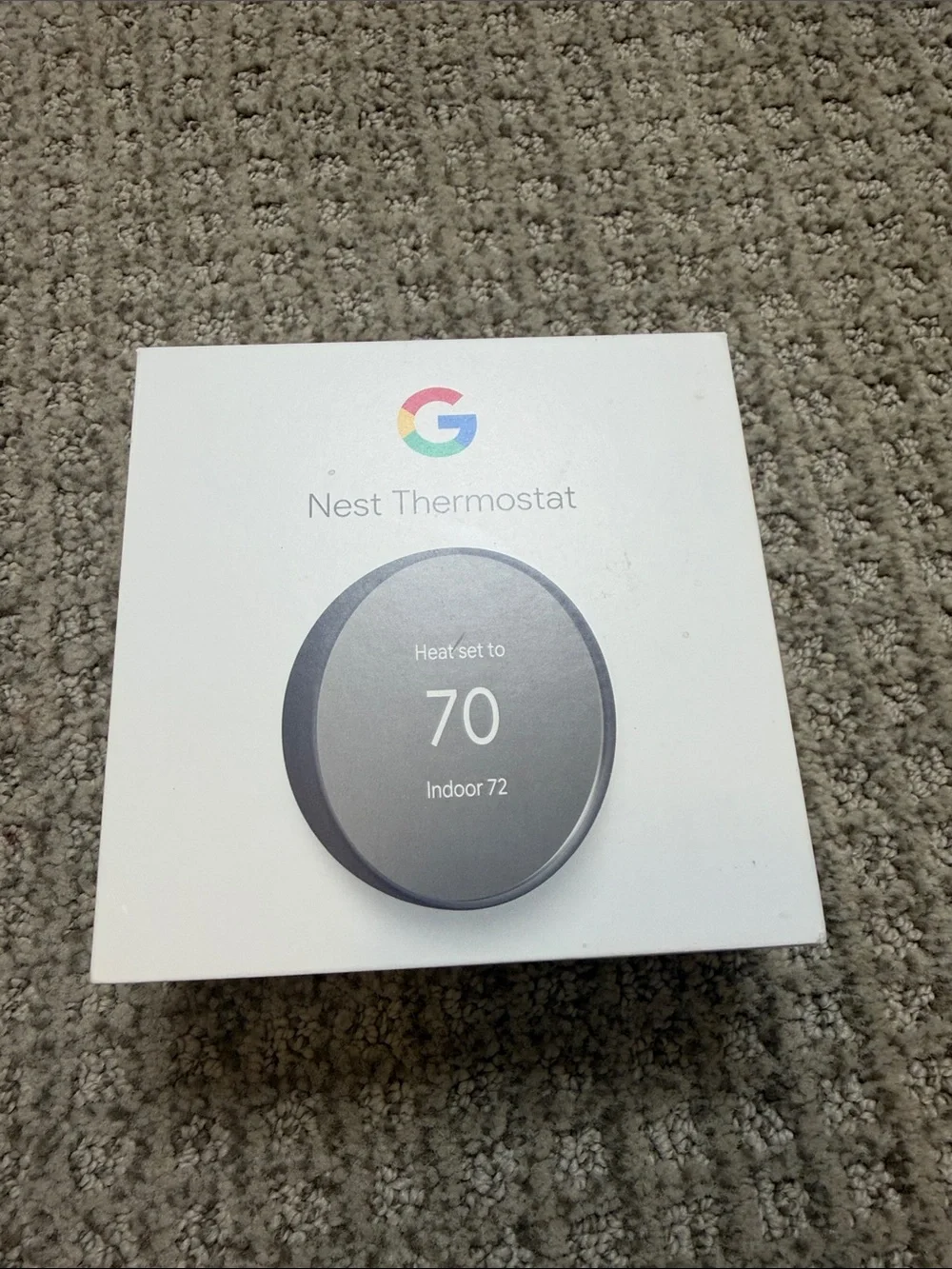 New google Nest Thermostat - closed box